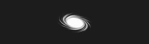Black Hole 2 brush stroke preview from Space Elements for Procreate