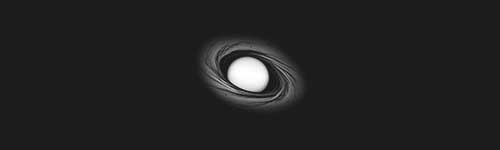 Black Hole 4 brush stroke preview from Space Elements for Procreate