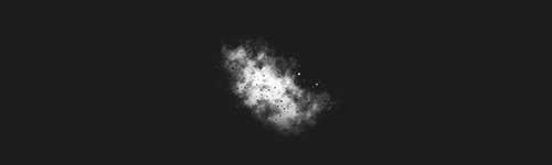 Stardust 5 brush stroke preview from Space Elements for Procreate