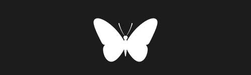 Butterfly 10 brush stroke preview from Pretty Butterflies for Procreate