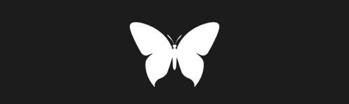 Butterfly 11 brush stroke preview from Pretty Butterflies for Procreate
