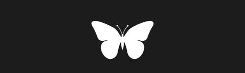Butterfly 13 brush stroke preview from Pretty Butterflies for Procreate