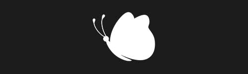 Butterfly 18 brush stroke preview from Pretty Butterflies for Procreate