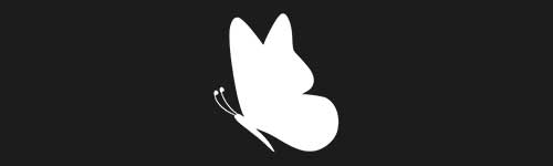 Butterfly 34 brush stroke preview from Pretty Butterflies for Procreate