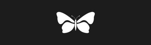 Butterfly 35 brush stroke preview from Pretty Butterflies for Procreate