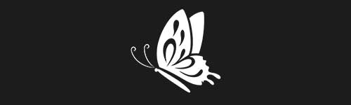 Butterfly 36 brush stroke preview from Pretty Butterflies for Procreate