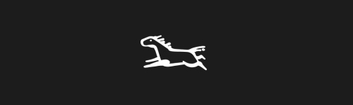Running Horse brush stroke preview from Cave Drawings for Procreate