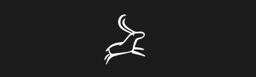 Running Antelope brush stroke preview from Cave Drawings for Procreate