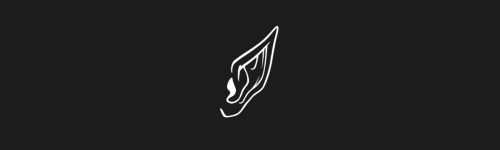 Elf Ear Clean brush stroke preview from Ears Design Kit for Procreate