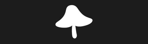 Mushroom 1 brush stroke preview from Mushrooms for Procreate
