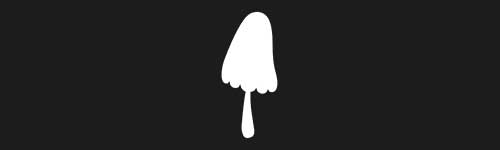 Mushroom 9 brush stroke preview from Mushrooms for Procreate