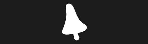 Mushroom 19 brush stroke preview from Mushrooms for Procreate