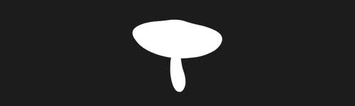 Mushroom 22 brush stroke preview from Mushrooms for Procreate