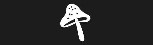 Mushroom Dots 3 brush stroke preview from Mushrooms for Procreate