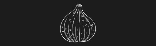 Fig 1 brush stroke preview from Fruit Sketches for Procreate