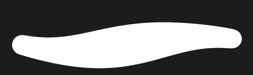 Double Outline #3 brush stroke preview from Kunchevsky Brushes for Procreate