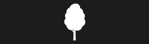 Tree 18 brush stroke preview from Tiny Trees for Procreate