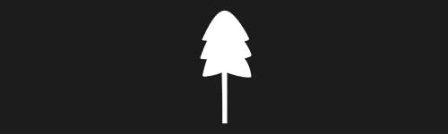Tree 26 brush stroke preview from Tiny Trees for Procreate