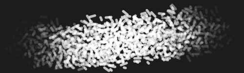 Industrial Chaos brush stroke preview from Grunge Brushes for Procreate