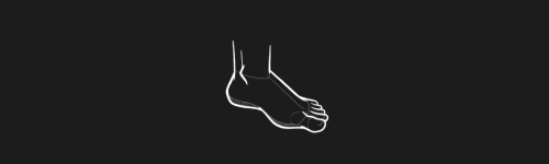 Foot Left 1 brush stroke preview from Feet Design Kit for Procreate