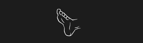 Foot Left 4 Clean brush stroke preview from Feet Design Kit for Procreate