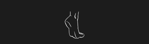 Foot Left 8 Clean brush stroke preview from Feet Design Kit for Procreate