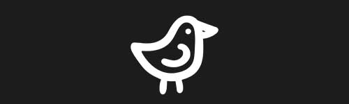 Bird 1 brush stroke preview from Doodle Stamps Vol.1 for Procreate