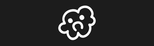 Cloud Sad brush stroke preview from Doodle Stamps Vol.1 for Procreate
