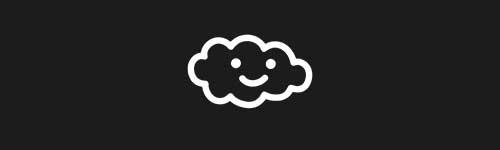 Cloud Smile brush stroke preview from Doodle Stamps Vol.1 for Procreate