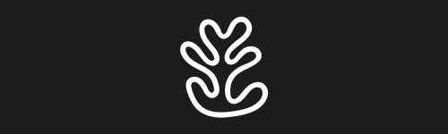 Coral 2 brush stroke preview from Doodle Stamps Vol.1 for Procreate
