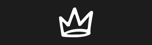 Crown 1 brush stroke preview from Doodle Stamps Vol.1 for Procreate