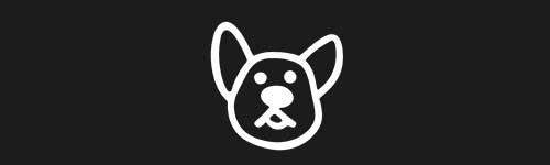 Dog brush stroke preview from Doodle Stamps Vol.1 for Procreate