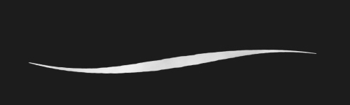 Artistic Ink brush stroke preview from Ink Master for Procreate