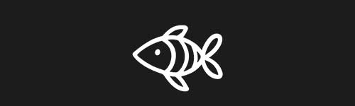 Fish 2 brush stroke preview from Doodle Stamps Vol.1 for Procreate