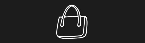 Handbag 2 brush stroke preview from Doodle Stamps Vol.1 for Procreate