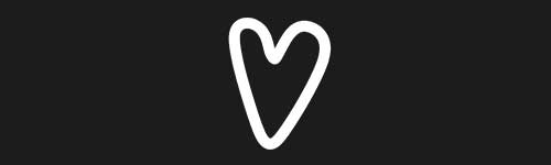 Heart 1 brush stroke preview from Doodle Stamps Vol.1 for Procreate