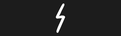 Lightning 1 brush stroke preview from Doodle Stamps Vol.1 for Procreate