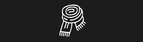 Scarf Fancy brush stroke preview from Doodle Stamps Vol.1 for Procreate