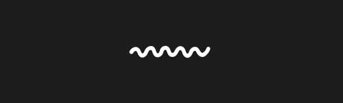 Wave brush stroke preview from Doodle Stamps Vol.1 for Procreate