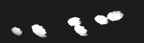 Pointillist Classic brush stroke preview from Impressionist Oils for Procreate
