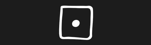 Dice 1 brush stroke preview from Doodle Stamps Vol.2 for Procreate