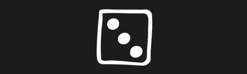 Dice 3 brush stroke preview from Doodle Stamps Vol.2 for Procreate