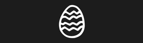Egg Waves brush stroke preview from Doodle Stamps Vol.2 for Procreate