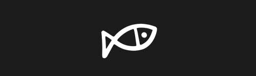 Fish 2 brush stroke preview from Doodle Stamps Vol.2 for Procreate
