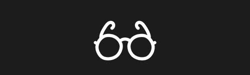 Glasses brush stroke preview from Doodle Stamps Vol.2 for Procreate