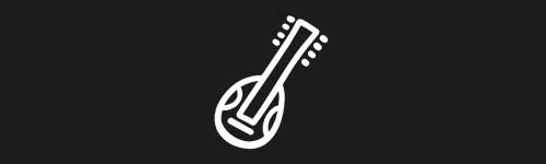 Guitar brush stroke preview from Doodle Stamps Vol.2 for Procreate