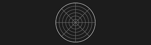 Circle L brush stroke preview from Lettering Grids for Procreate