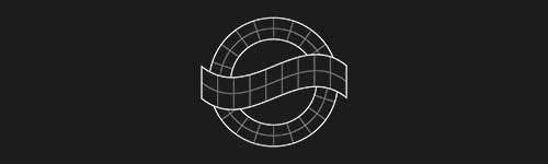 Composition 13 brush stroke preview from Lettering Grids for Procreate
