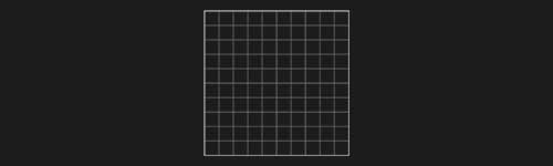 Rect Grid L brush stroke preview from Lettering Grids for Procreate