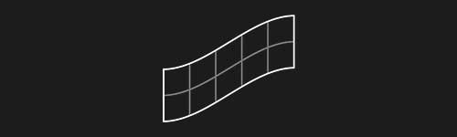 Wave Right S3 brush stroke preview from Lettering Grids for Procreate